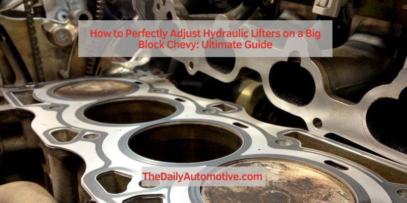 How to Perfectly Adjust Hydraulic Lifters on a Big Block Chevy