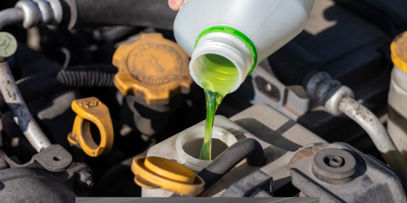 What is Green Fluid Leaking from Car