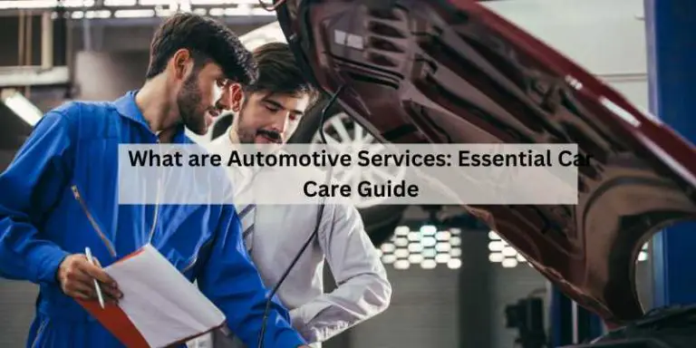 What are Automotive Services