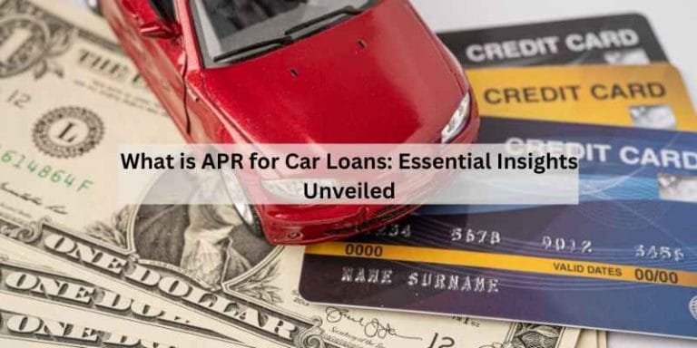 What is APR for Car Loans