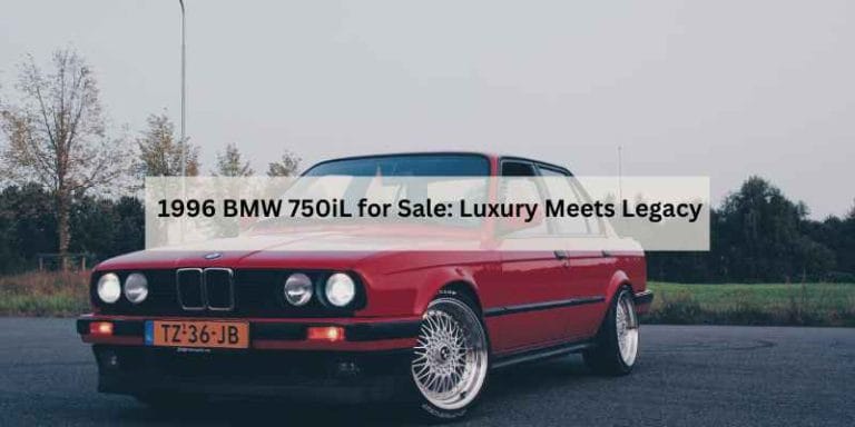 1996 BMW 750iL for Sale