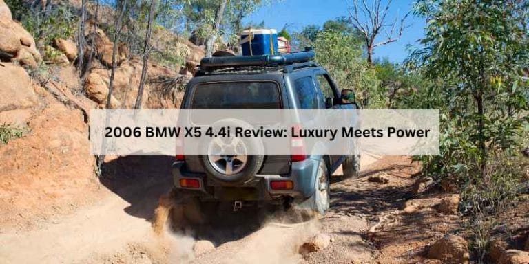 2006 BMW X5 4.4i Review