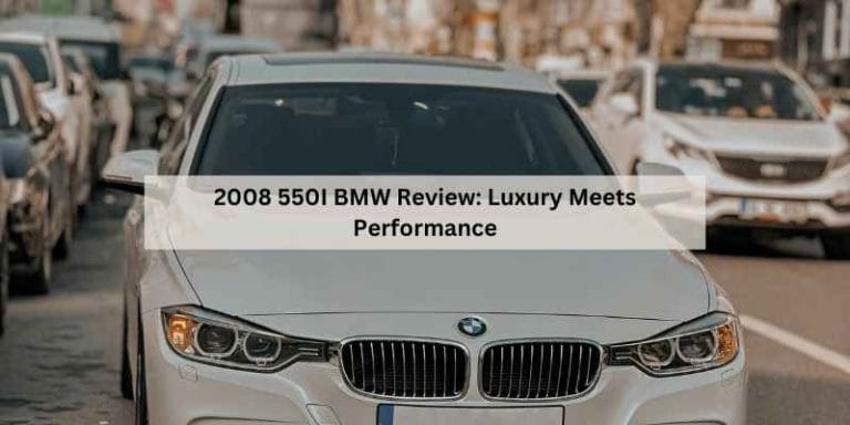 2008 550I BMW Review