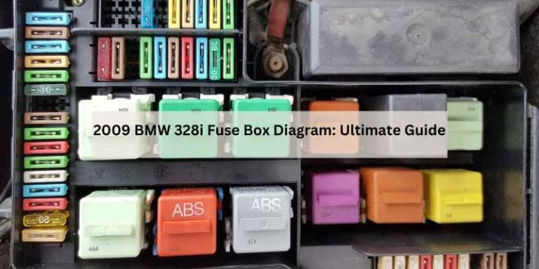 2009 BMW 328i Fuse Box Diagram