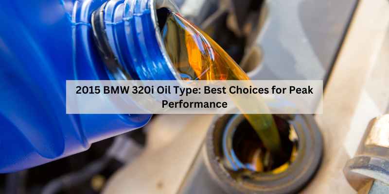 2015 BMW 320i Oil Type