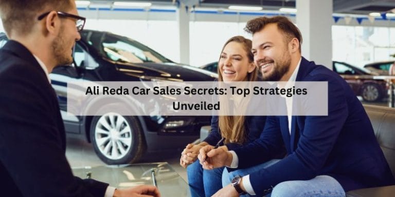 Ali Reda Car Sales Secrets