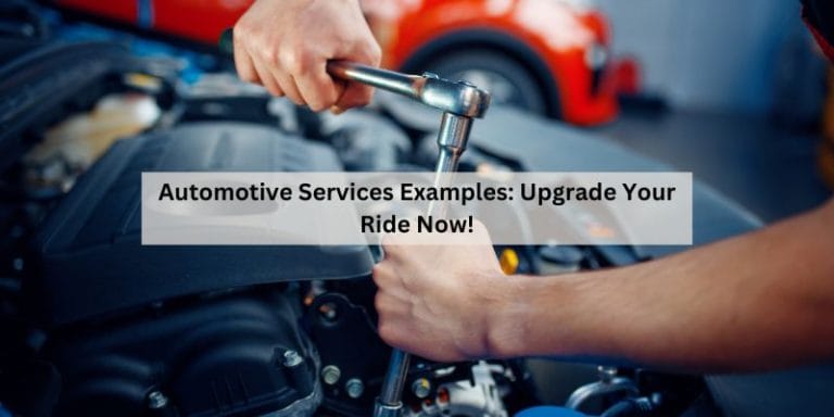 Automotive Services Examples