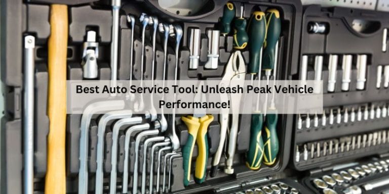 Best Auto Service Tool: