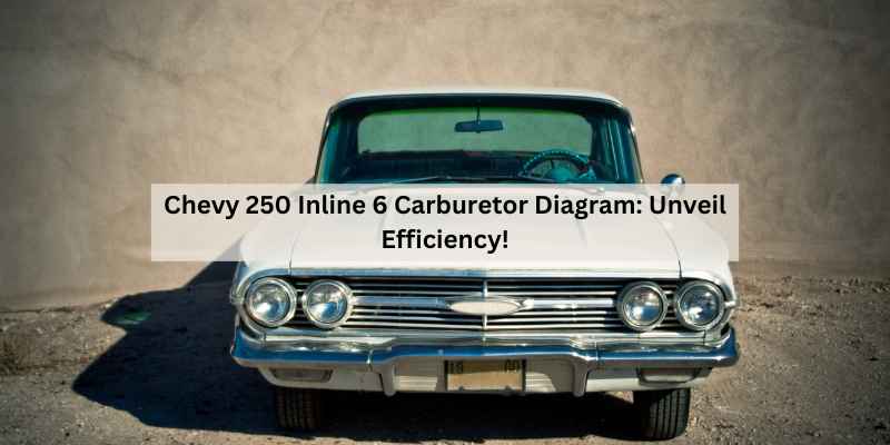 Chevy 250 Inline 6 Carburetor Diagram