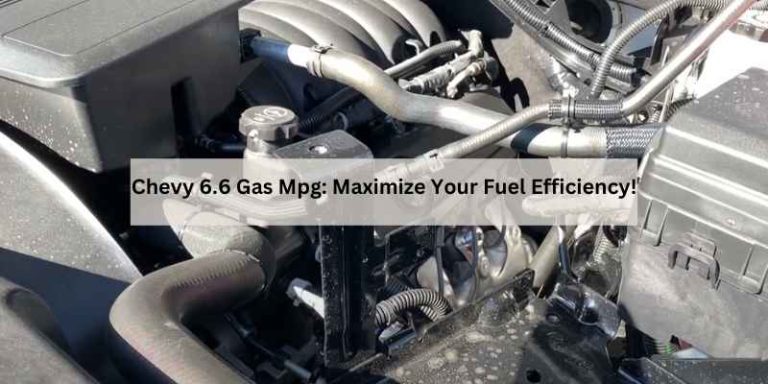 Chevy 6.6 Gas Mpg