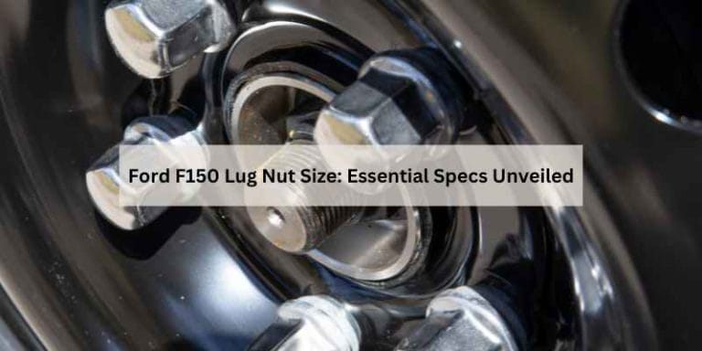 Ford F150 Lug Nut Size