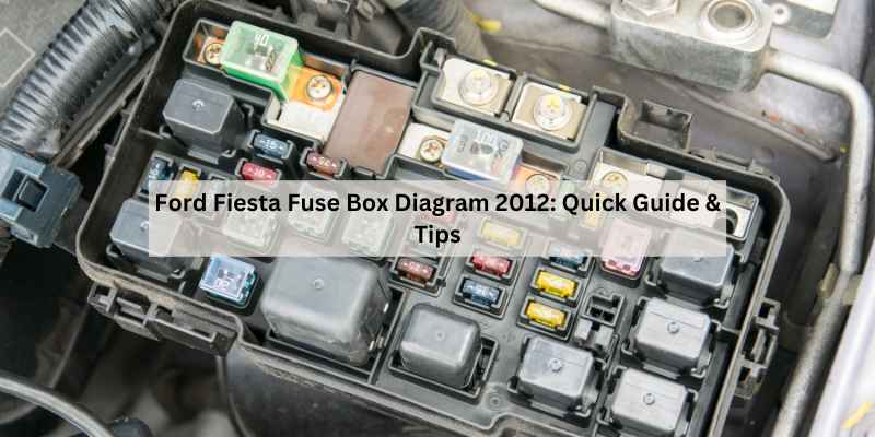 Ford Fiesta Fuse Box Diagram 2012