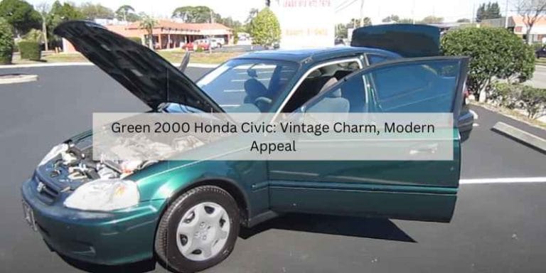 Green 2000 Honda Civic: Vintage Charm, Modern Appeal