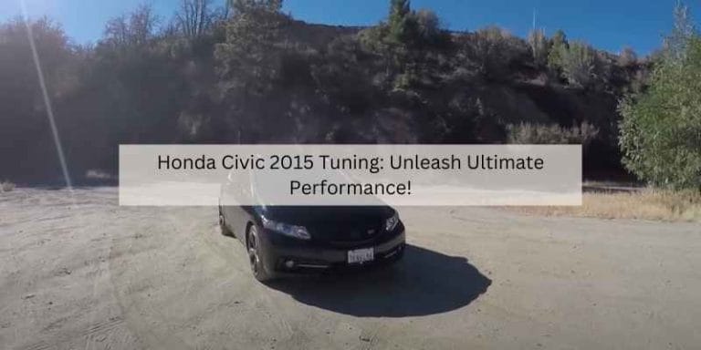 Honda Civic 2015 Tuning