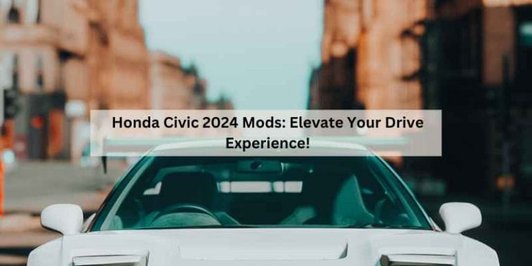 Honda Civic 2024 Mods