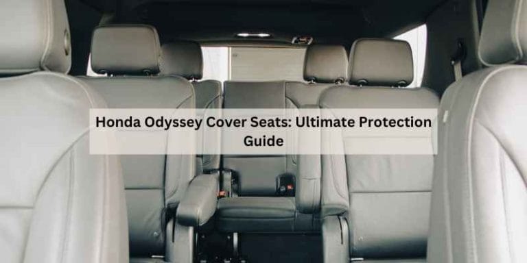 Honda Odyssey Cover Seats