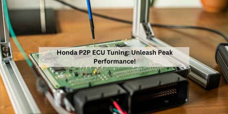 Honda P2P ECU Tuning