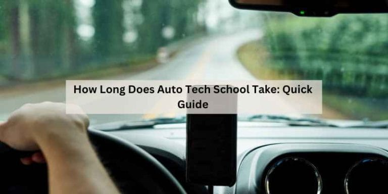 How Long Does Auto Tech School Take