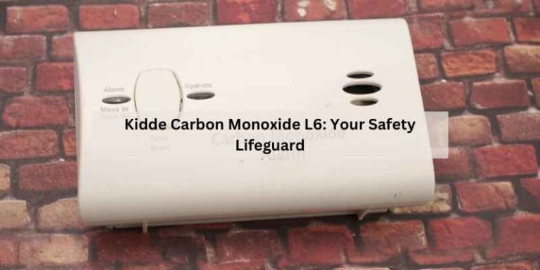 Kidde Carbon Monoxide L6