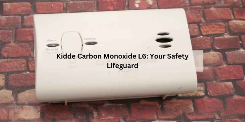 Kidde Carbon Monoxide L6