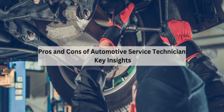 Pros and Cons of Automotive Service Technician