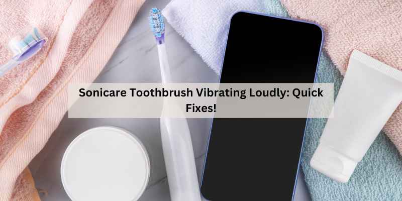 Sonicare Toothbrush Vibrating Loudly