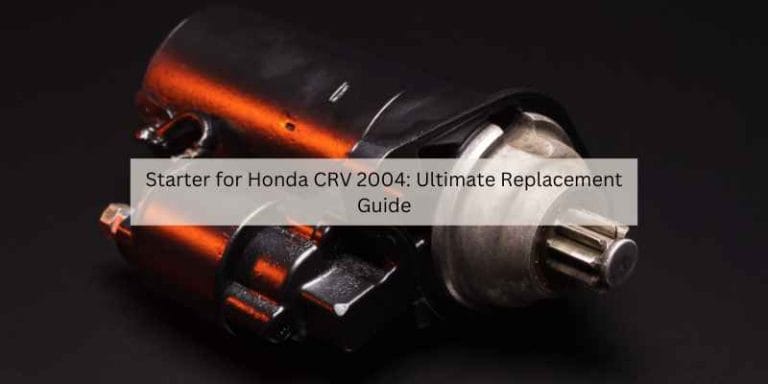 Starter for Honda CRV 2004