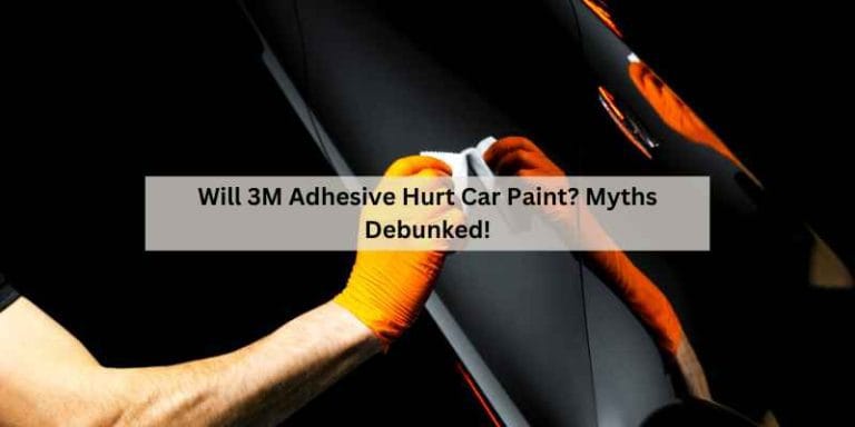 Will 3M Adhesive Hurt Car Paint?