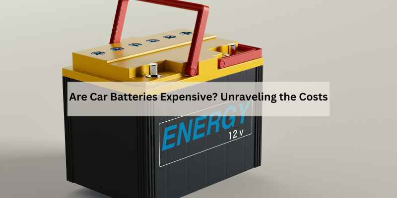 Are Car Batteries Expensive