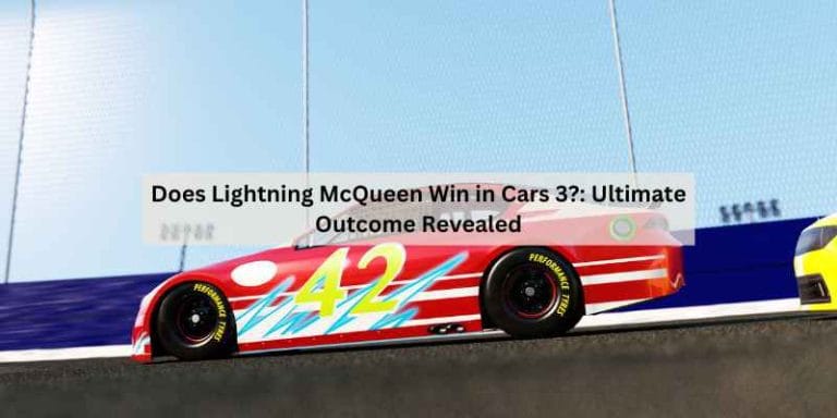 Does Lightning McQueen Win in Cars 3