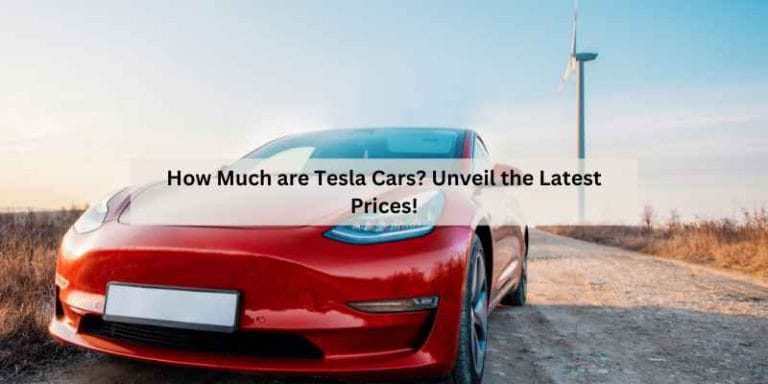 How Much are Tesla Cars