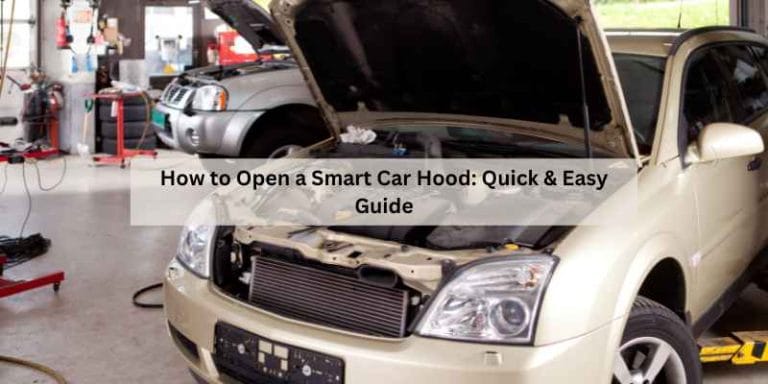 How to Open a Smart Car Hood