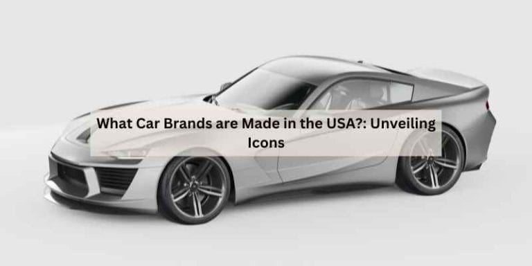 What Car Brands are Made in the USA