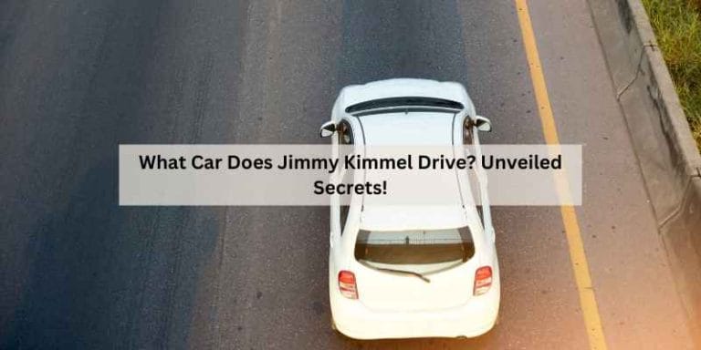 What Car Does Jimmy Kimmel Drive