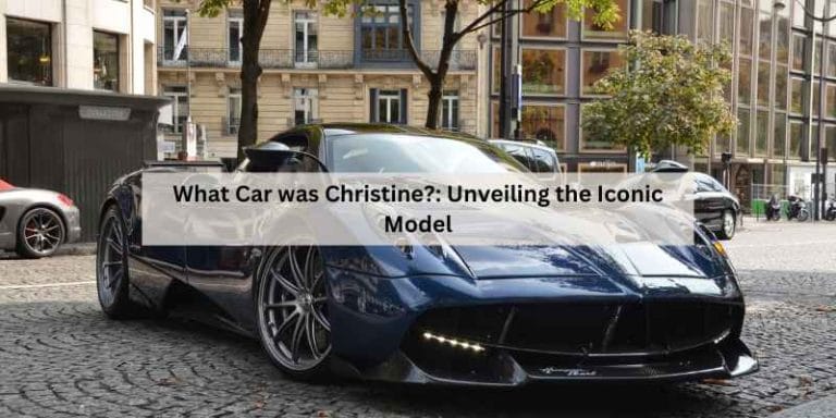 What Car was Christine