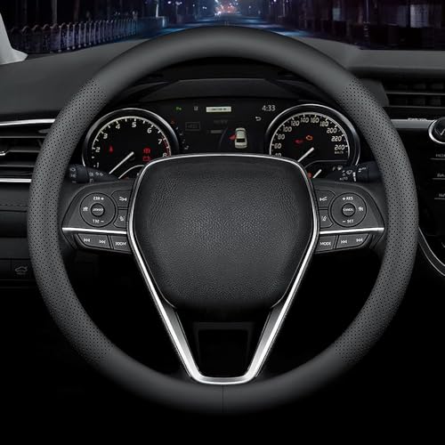 Premium Leather Steering Wheel Covers