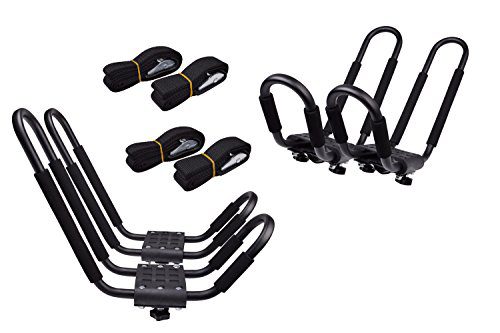 Durable Roof-Mounted Kayak Racks