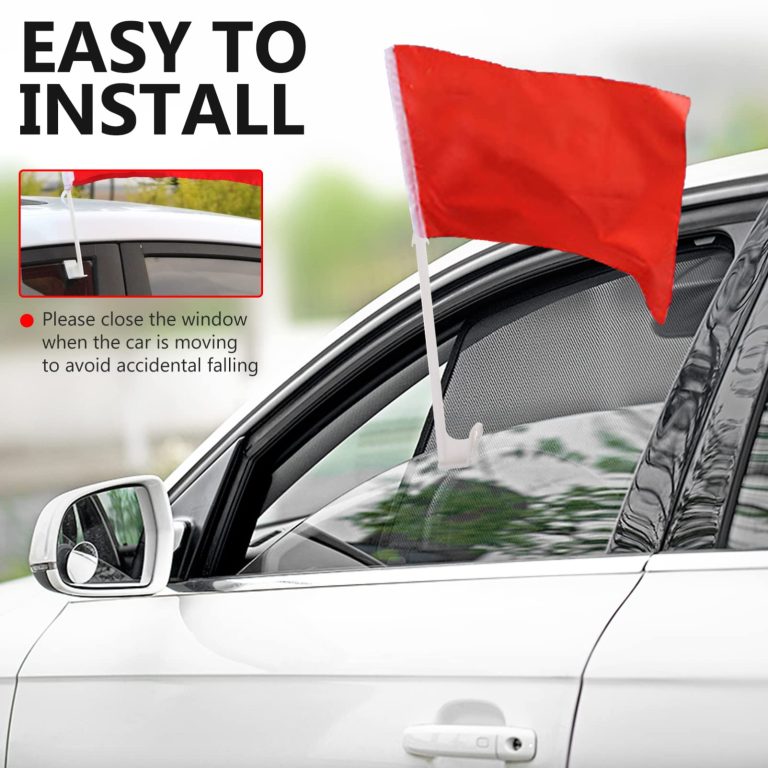 How to Put a Car Flag on