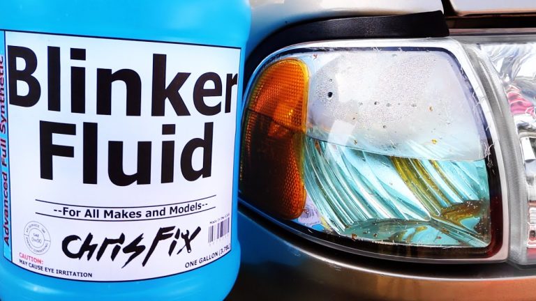 Do Cars Have Blinker Fluid