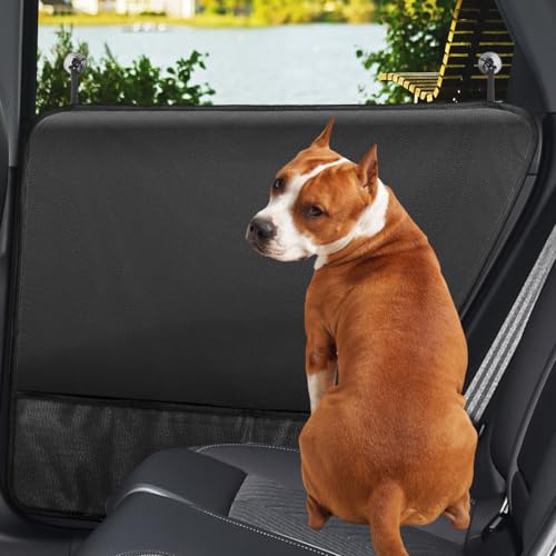 K&H Car Door Protectors For Dogs - 2 Pack Waterproof Pet Car Door Covers Scratch Proof