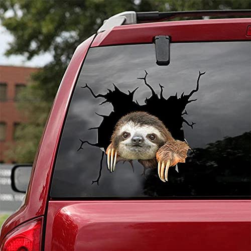 Sloth Decal for Car