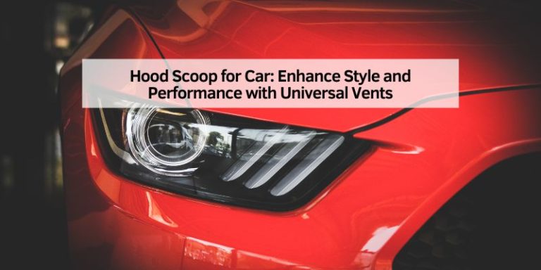 Hood Scoop for Car