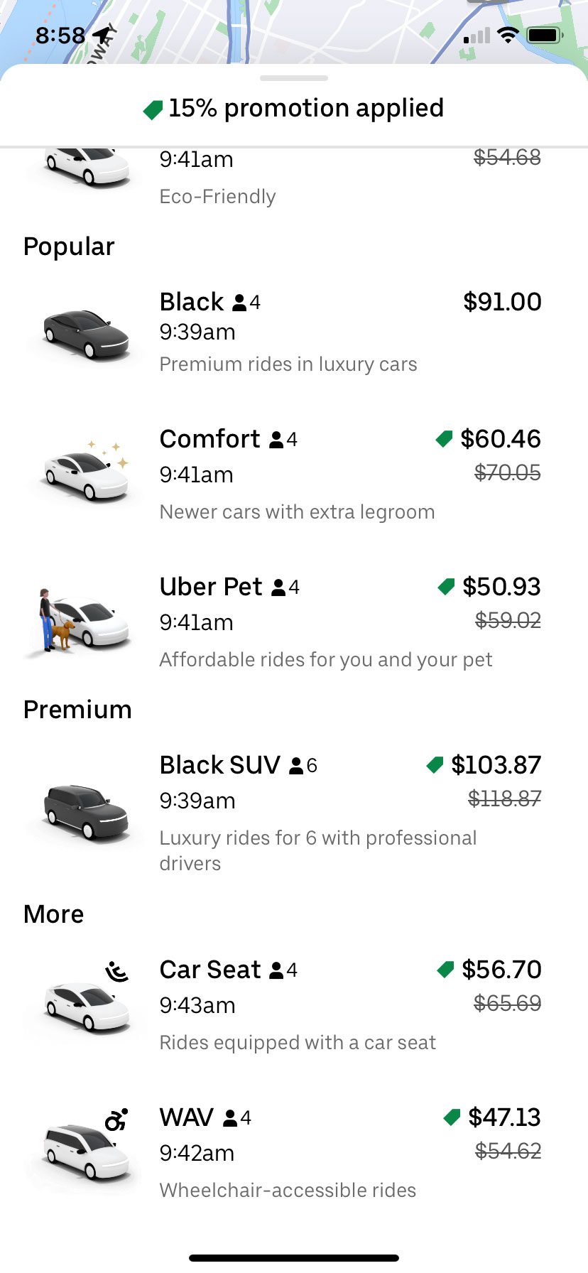 Does Uber Have Car Seats