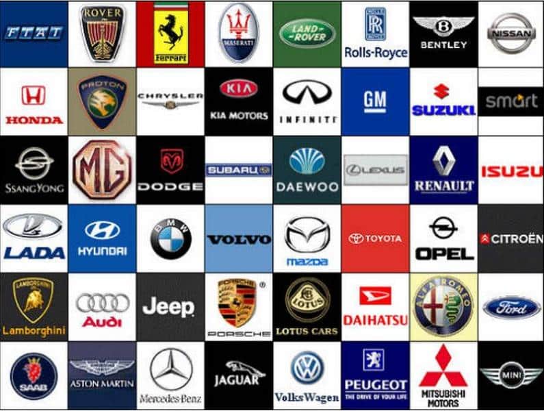 How Many Brand of Cars are There