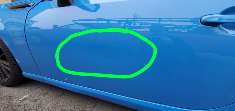 How Much to Paint a Car Door