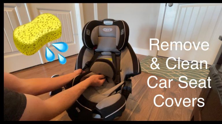 How to Wash a Graco Car Seat Cover