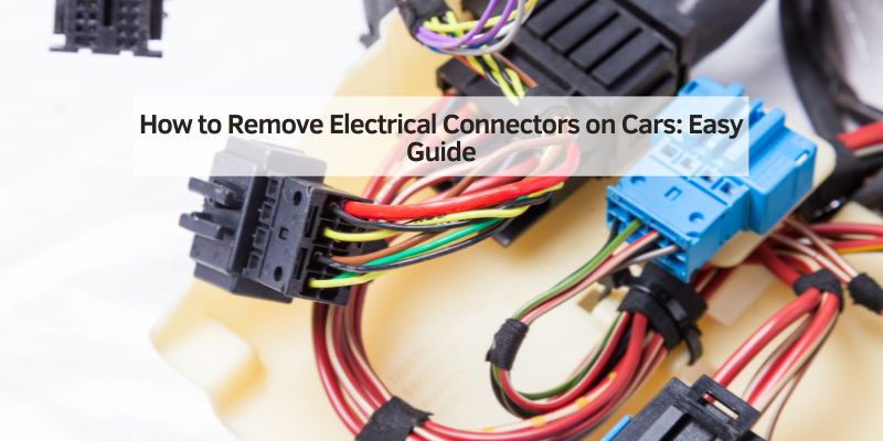 How to Remove Electrical Connectors on Cars