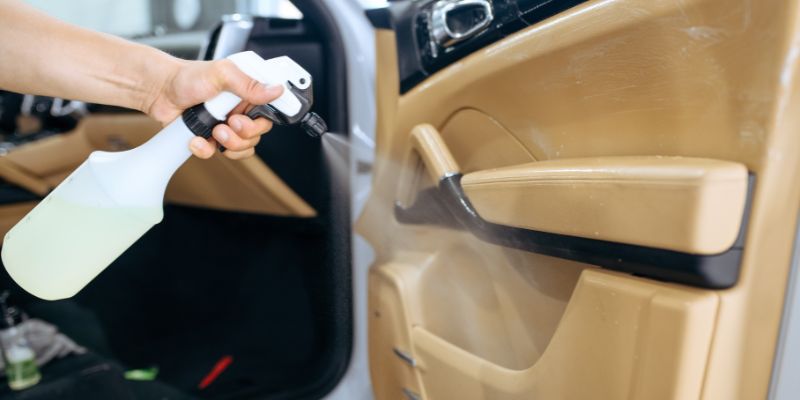 Clean the Trim Thoroughly