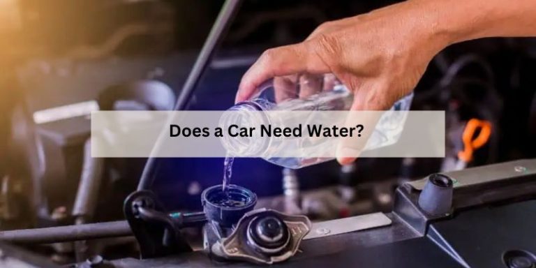 Does a Car Need Water