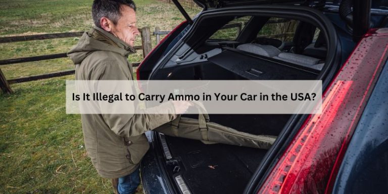 Is It Illegal to Carry Ammo in Your Car in the USA?